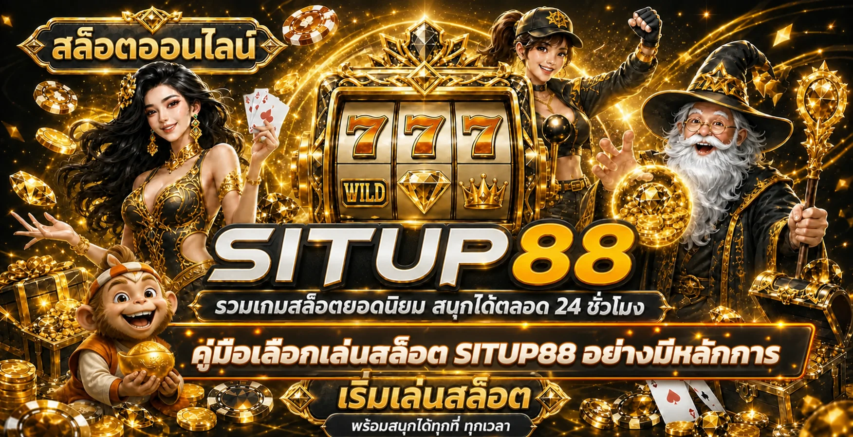 SITUP88 คู่มือเลือกเล่นสล็อตอย่างมีหลักการ